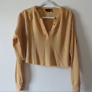 Yellow urban long sleeve